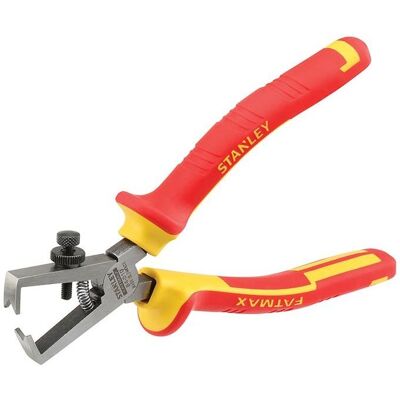 Stanley Fatmax Wire Stripping Pliers Vde 170mm Multicolor Stanley Fatmax Wire Stripping Pliers Vde 170mm Multicolor