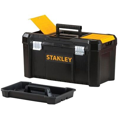 Stanley Basic Toolbox With Organiser Top Multicolor Stanley Basic Toolbox With Organiser Top Multicolor