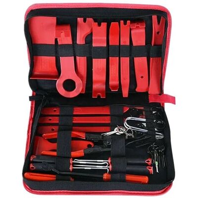SPETLEK Door Dash Interior Clip Car Trim Removal Pry Tool Set New in Red Red SPETLEK Door Dash Interior Clip Car Trim Removal Pry Tool Set New in Red Red