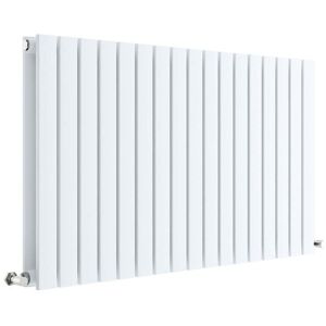 Balterley Horizontal Double Panel Radiator 3519 BTU Satin White 600x 992mm White Balterley Horizontal Double Panel Radiator 3519 BTU Satin White 600x 992mm White