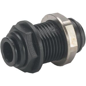 John Guest 12mm Bulkhead Union - PM1212E in Black Black John Guest 12mm Bulkhead Union - PM1212E in Black Black