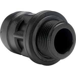 John Guest Straight Adaptor 28mm x 1" BSP PM012818E in Black Black John Guest Straight Adaptor 28mm x 1" BSP PM012818E in Black Black