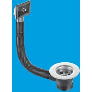 McAlpine Sink Combined Waste & Overflow Sink Combined Waste & Overflow 85mm FSW2PR in Silver Silver McAlpine Sink Combined Waste & Overflow Sink Combined Waste & Overflow 85mm FSW2PR in Silver Silver