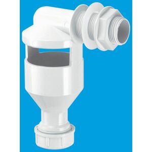 McAlpine TUN-3 One Piece Side Inlet Tun Dish with 3/4" Inlet x 19/23mm Universal Outlet in Silver Silver McAlpine TUN-3 One Piece Side Inlet Tun Dish with 3/4" Inlet x 19/23mm Universal Outlet in Silver Silver