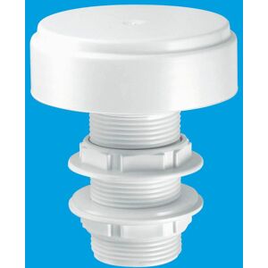 McAlpine TWLFBR 1.5" Screened Tank Breather in White White McAlpine TWLFBR 1.5" Screened Tank Breather in White White