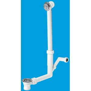 McAlpine WF21-SP Wasteflow with side inlet connection for 19/23mm condensate or condense drain in White White McAlpine WF21-SP Wasteflow with side inlet connection for 19/23mm condensate or condense drain in White White