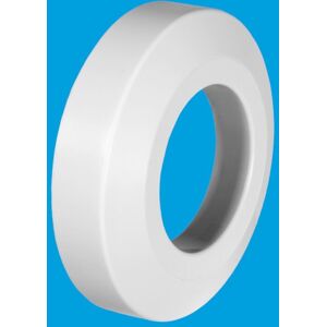 McAlpine WC17-90 WC Connector Wall Flange for Rigid WC Connector in White White McAlpine WC17-90 WC Connector Wall Flange for Rigid WC Connector in White White