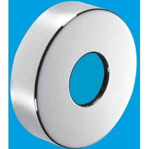 McAlpine WALLFLANGE-CP42 1.5" Chrome Plated Brass Wall Flange in Silver Silver McAlpine WALLFLANGE-CP42 1.5" Chrome Plated Brass Wall Flange in Silver Silver