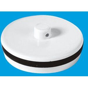 McAlpine WP1 1.5" White Plastic Plug with Rubber Seal White McAlpine WP1 1.5" White Plastic Plug with Rubber Seal White