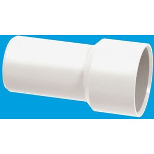 McAlpine ABSCON-32x1.25 32mm ABS Solvent Weld Adaptor in White White McAlpine ABSCON-32x1.25 32mm ABS Solvent Weld Adaptor in White White
