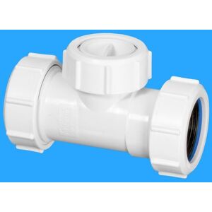 McAlpine S28M-NRV 1.25" Multifit In-Line Non-Return Valve in White White McAlpine S28M-NRV 1.25" Multifit In-Line Non-Return Valve in White White