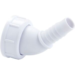 McAlpine 14mm OD Washng Machine Aaptor x 1" BSP in White White McAlpine 14mm OD Washng Machine Aaptor x 1" BSP in White White