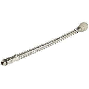 John Guest Pushfit Braided Hose 300mm x 12mm M10 - Tap Flexi Connector - 1 Pack in Grey Grey John Guest Pushfit Braided Hose 300mm x 12mm M10 - Tap Flexi Connector - 1 Pack in Grey Grey
