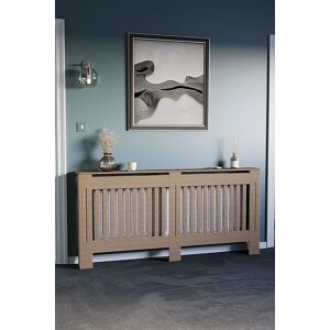 Home Discount Vida Designs Chelsea MDF Radiator Cover Heating 820 x 1720 x 190 mm in Brown Brown Home Discount Vida Designs Chelsea MDF Radiator Cover Heating 820 x 1720 x 190 mm in Brown Brown