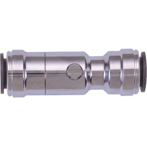 John Guest Chrome Plated Service Valve 22mm (22HSV) (Pack of 2) in Silver Silver John Guest Chrome Plated Service Valve 22mm (22HSV) (Pack of 2) in Silver Silver