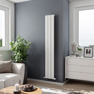 Agadon Milan Designer Aluminium Radiator in White Size: 1800mm x 470mm White 1800mm x 470mm Agadon Milan Designer Aluminium Radiator in White Size: 1800mm x 470mm White 1800mm x 470mm