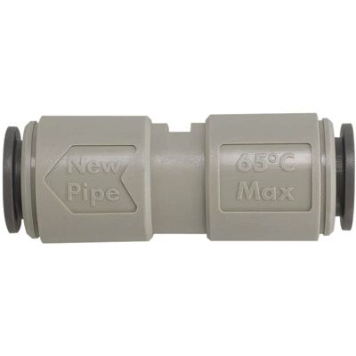 John Guest Slip Connector 15mm in Beige Beige John Guest Slip Connector 15mm in Beige Beige