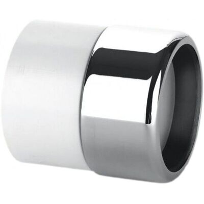 McAlpine Chrome Plated Brass x ABS Euro Connector 42/43mm x 1.5" ABS42/43G- in Silver Silver McAlpine Chrome Plated Brass x ABS Euro Connector 42/43mm x 1.5" ABS42/43G- in Silver Silver