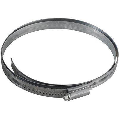 Jubilee Zinc Plated Hose Clip in Metallic Silver Metallic Silver Jubilee Zinc Plated Hose Clip in Metallic Silver Metallic Silver