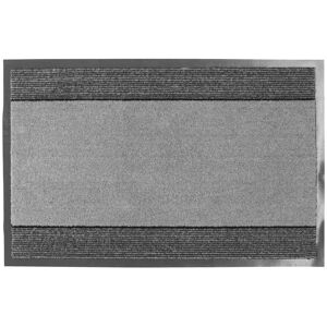 JVL Miracle Machine Washable Barrier Doormat 60x90cm Grey Size: 60 cm x 90 cm Grey 60 cm x 90 cm JVL Miracle Machine Washable Barrier Doormat 60x90cm Grey Size: 60 cm x 90 cm Grey 60 cm x 90 cm