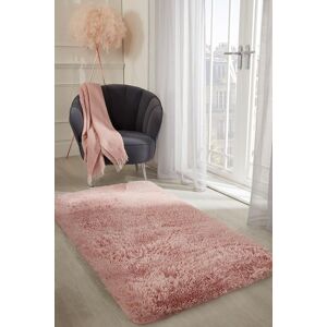 OHS Fluffy Rug Anti-Slip Plain Shaggy Floor Mat in Baby Pink Size: 60 cm x 150 cm Baby Pink 60 cm x 150 cm OHS Fluffy Rug Anti-Slip Plain Shaggy Floor Mat in Baby Pink Size: 60 cm x 150 cm Baby Pink 60 cm x 150 cm