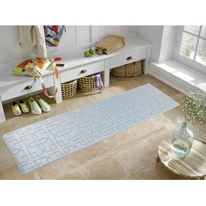 Desire Rugs Ivy Anti-Slip Cubed Trellis Design Doormat - Machine Washable for Easy Care in Silver Size: 60 cm x 110 cm Silver 60 cm x 110 cm Desire Rugs Ivy Anti-Slip Cubed Trellis Design Doormat - Machine Washable for Easy Care in Silver Size: 60 cm x 110 cm Silver 60 cm x 110 cm