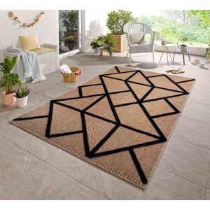 Desire Rugs Harper Prism Pattern Water Resistant Indoor Area Rugs Cream 60x220 cm in Black Size: 50 cm x 80 cm Black 50 cm x 80 cm Desire Rugs Harper Prism Pattern Water Resistant Indoor Area Rugs Cream 60x220 cm in Black Size: 50 cm x 80 cm Black 50 cm x 80 cm