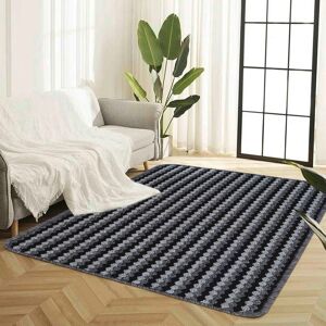 Desire Rugs Eden Non Slip Washable Dirt Trapper Indoor Doormat - Kitchen Mats - Floor Mats in Dark Grey Size: 50 cm x 80 cm Dark Grey 50 cm x 80 cm Desire Rugs Eden Non Slip Washable Dirt Trapper Indoor Doormat - Kitchen Mats - Floor Mats in Dark Grey Size: 50 cm x 80 cm Dark Grey 50 cm x 80 cm