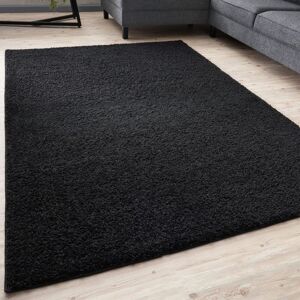THE RUGS Shaggy Rugs Living Room Rug - Soft Fluffy Thick Carpet For Bedrooms & Kitchen Easy To Clean Home Decor Rugs in Black Size: 60 cm x 110 cm Black 60 cm x 110 cm THE RUGS Shaggy Rugs Living Room Rug - Soft Fluffy Thick Carpet For Bedrooms & Kitchen Easy To Clean Home Decor Rugs in Black Size: 60 cm x 110 cm Black 60 cm x 110 cm