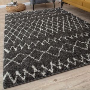 THE RUGS Soft Tangier High Pile Shaggy Rugs & Runners Living Room in Dark Grey Size: 80 cm x 150 cm Dark Grey 80 cm x 150 cm THE RUGS Soft Tangier High Pile Shaggy Rugs & Runners Living Room in Dark Grey Size: 80 cm x 150 cm Dark Grey 80 cm x 150 cm