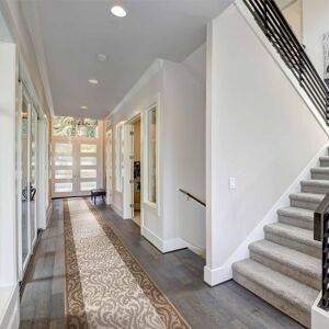 runrug Long Hallway Carpet Runner - Baroque, Ivory Size: 70 cm x 390 cm Ivory 70 cm x 390 cm runrug Long Hallway Carpet Runner - Baroque, Ivory Size: 70 cm x 390 cm Ivory 70 cm x 390 cm