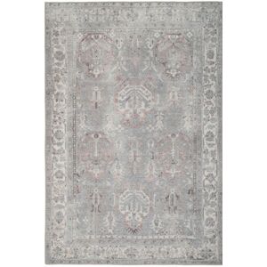 Kukoon Large Area Rugs for Living Room Washable & Non Slip in Pale Grey Size: 80 cm x 150 cm Pale Grey 80 cm x 150 cm Kukoon Large Area Rugs for Living Room Washable & Non Slip in Pale Grey Size: 80 cm x 150 cm Pale Grey 80 cm x 150 cm