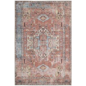 Kukoon 80x150cm Terra Washable Indoor Doormat Front Door Entrance Rug in Terracotta Size: 80 cm x 150 cm Terracotta 80 cm x 150 cm Kukoon 80x150cm Terra Washable Indoor Doormat Front Door Entrance Rug in Terracotta Size: 80 cm x 150 cm Terracotta 80 cm x 150 cm