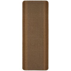 THE RUGS Washable Designer Rugs & Mats Lined Bordered Design in Brown 116Br Size: 100 cm x 150 cm Brown 100 cm x 150 cm THE RUGS Washable Designer Rugs & Mats Lined Bordered Design in Brown 116Br Size: 100 cm x 150 cm Brown 100 cm x 150 cm