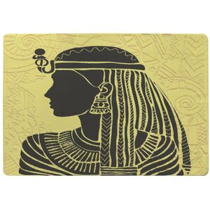 Benjamin Tate Design Egyptian Women On Yellow Rug in Natural Size: Large Natural Large Benjamin Tate Design Egyptian Women On Yellow Rug in Natural Size: Large Natural Large