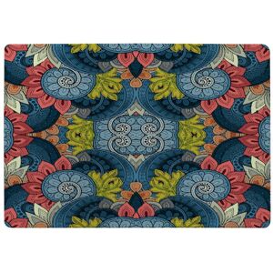 Benjamin Tate Design Tribal Pattern Ethnic Rug in Natural Size: Large Natural Large Benjamin Tate Design Tribal Pattern Ethnic Rug in Natural Size: Large Natural Large