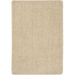 Berkfield Home Shaggy Rug Cream 160x230 cm Anti Slip in Beige Size: 100 cm diameter Beige 100 cm diameter Berkfield Home Shaggy Rug Cream 160x230 cm Anti Slip in Beige Size: 100 cm diameter Beige 100 cm diameter