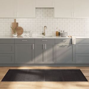 Berkfield Home Rug Rectangular Dark Brown 80x200 cm Bamboo Size: Medium Brown Medium Berkfield Home Rug Rectangular Dark Brown 80x200 cm Bamboo Size: Medium Brown Medium