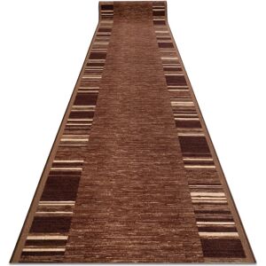 RugsX Anti-Slip Adagio Runner in Brown Size: 110 cm x 370 cm Brown 110 cm x 370 cm RugsX Anti-Slip Adagio Runner in Brown Size: 110 cm x 370 cm Brown 110 cm x 370 cm