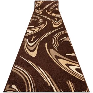 RugsX Heat-Set Fryz Runner in Brown Size: 80 cm x 100 cm Brown 80 cm x 100 cm RugsX Heat-Set Fryz Runner in Brown Size: 80 cm x 100 cm Brown 80 cm x 100 cm