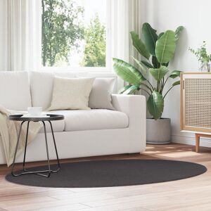 Berkfield Home Rugs Anthracite Wool 120 x 170 cm Area Rug Round Minimalist Size: Medium Multicolor Medium Berkfield Home Rugs Anthracite Wool 120 x 170 cm Area Rug Round Minimalist Size: Medium Multicolor Medium