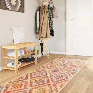 Berkfield Home Rug Washable Multicolour 80x300 cm Anti Slip Size: 100 cm diameter Multicolor 100 cm diameter Berkfield Home Rug Washable Multicolour 80x300 cm Anti Slip Size: 100 cm diameter Multicolor 100 cm diameter