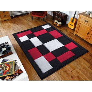 Smart Living Modern Hand Carved Multicolour Soft Thick Area Rug - Havana in Jet Black Size: 80 cm x 150 cm Jet Black 80 cm x 150 cm Smart Living Modern Hand Carved Multicolour Soft Thick Area Rug - Havana in Jet Black Size: 80 cm x 150 cm Jet Black 80 cm x 150 cm