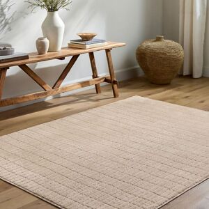 The Rug Shop UK Beige Modern Shaggy Rug, Striped Anti Slip Easy to Clean Rug Size: 160 cm x 210 cm Beige 160 cm x 210 cm The Rug Shop UK Beige Modern Shaggy Rug, Striped Anti Slip Easy to Clean Rug Size: 160 cm x 210 cm Beige 160 cm x 210 cm