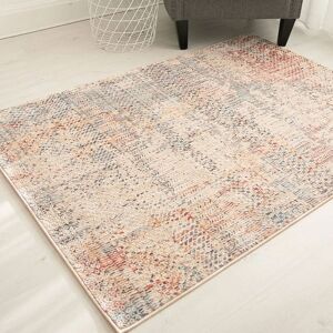 The Rug Shop UK Traditional Beige Abstract Polypropylene Easy To Clean Rug Size: 120 cm x 170 cm Beige 120 cm x 170 cm The Rug Shop UK Traditional Beige Abstract Polypropylene Easy To Clean Rug Size: 120 cm x 170 cm Beige 120 cm x 170 cm