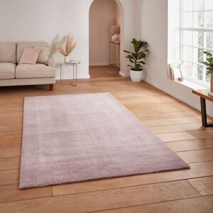 The Rug Shop UK Modern Plain Shaggy Easy To Clean Stain-Resistant Area Rug in Pink Size: 80 cm x 150 cm Pink 80 cm x 150 cm The Rug Shop UK Modern Plain Shaggy Easy To Clean Stain-Resistant Area Rug in Pink Size: 80 cm x 150 cm Pink 80 cm x 150 cm
