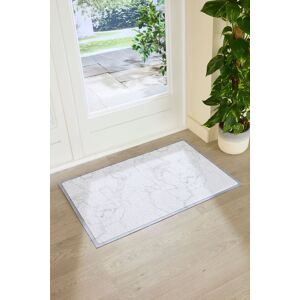 Artsy Mats Grey Marble Indoor Outdoor Doormat (90 x 60cm) Size: 90 cm x 60 cm Grey 90 cm x 60 cm Artsy Mats Grey Marble Indoor Outdoor Doormat (90 x 60cm) Size: 90 cm x 60 cm Grey 90 cm x 60 cm