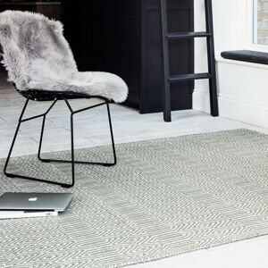 The Rug Shop UK Handmade Modern Wool Easy To Clean Stain-Resistant Rug in Silver Size: 66 cm x 200 cm Silver 66 cm x 200 cm The Rug Shop UK Handmade Modern Wool Easy To Clean Stain-Resistant Rug in Silver Size: 66 cm x 200 cm Silver 66 cm x 200 cm