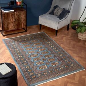 The Rug Shop UK Blue Handmade Luxurious Easy to clean Border Floral Area Rug Size: 150 cm x 240 cm Blue 150 cm x 240 cm The Rug Shop UK Blue Handmade Luxurious Easy to clean Border Floral Area Rug Size: 150 cm x 240 cm Blue 150 cm x 240 cm