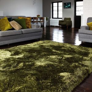 The Rug Shop UK Green Handmade Modern Plain Polyester Easy To Clean Green Area Rug Size: 140 cm x 200 cm Green 140 cm x 200 cm The Rug Shop UK Green Handmade Modern Plain Polyester Easy To Clean Green Area Rug Size: 140 cm x 200 cm Green 140 cm x 200 cm